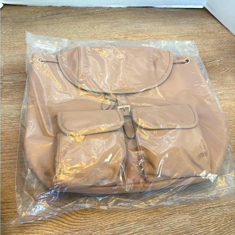 YEAR OF OURS Nude Pink Backpack New With Tags